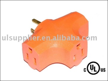 UL Wall Tap UL adapter UL grounding adapter