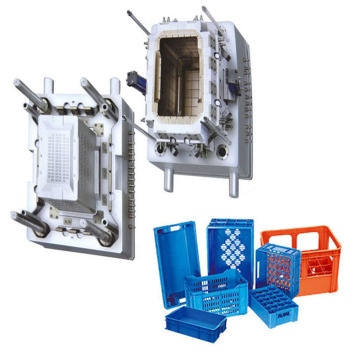 High Quality Plastic Crate Mold for Sale: Crate Mold Design and Plastic Injection Crate Mold