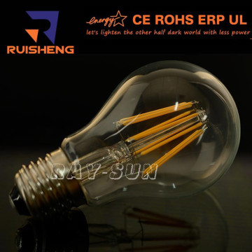 A60 LED filament bulb 8W with CE approved