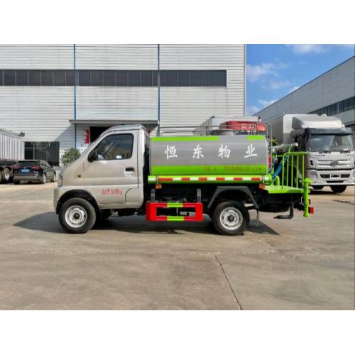 Small spray bowser tanker sprinkler tank truck