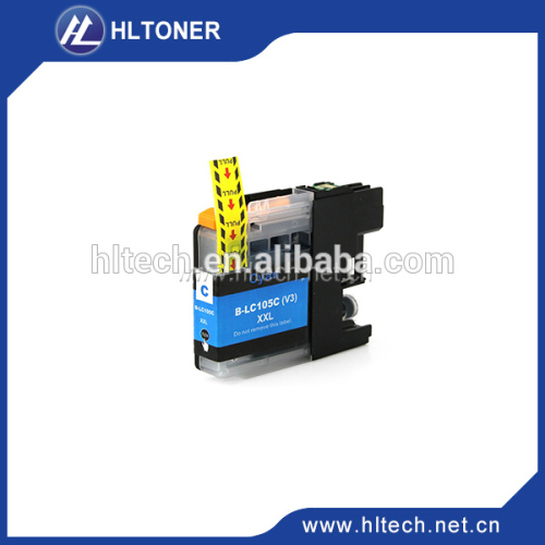 Inkjet dye ink cartridge LC105XXLC LC107XXL LC109XXL compatible for brother MFC-J4710DW/J4610DW/J4510DW/J4410DW printer