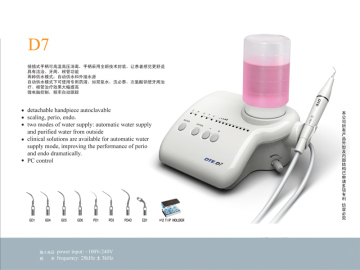 Woodpecker Dte-7 Ultrasonic Scaler/Dte Ultrasonic Scaler/Satelec Compatible Utrasonic Scaler/Ultrasonic Scaler with Bottle