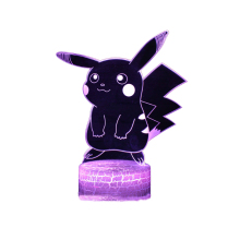 Creative 3D Pikachu LED Night Light
