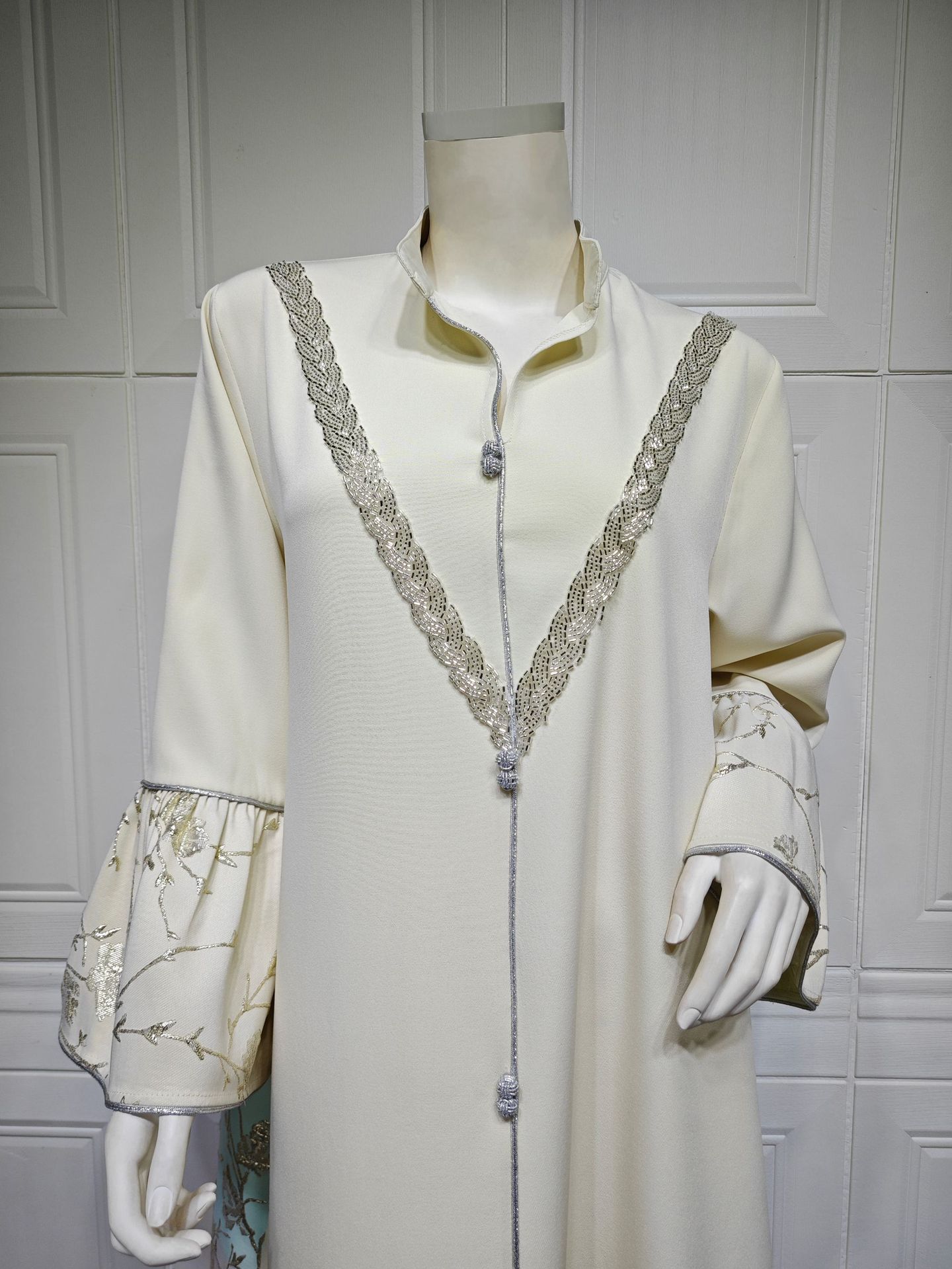 لباس مسلمان عبایی AB393 (12) Modest Muslim Abaya Dress AB393 (12)