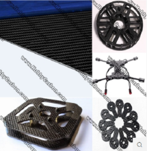 100% full carbon fiber parts cnc cutting