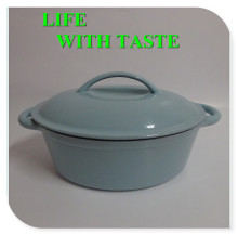 Round Cast Iron Casserole