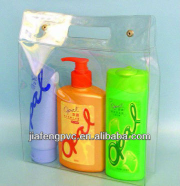 Transparent PVC Packaging Bag for Cosmetics and Personal Care Items