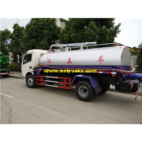 Camions citerne septique 6 tonnes 7200L