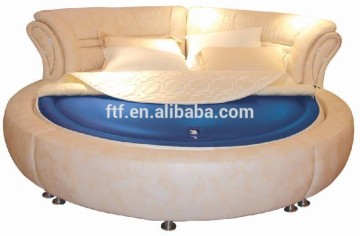 Large white PVC inflatable floating bed