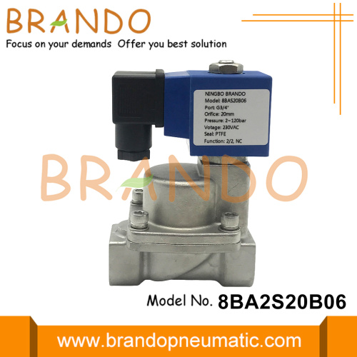 3/4 &#39;&#39; 120 bar Válvula solenoide de alta presión 220V