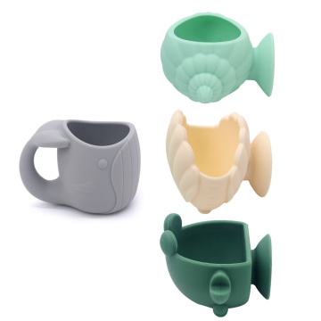 Marine Suction Cup Silicone Shower Bath Squirt Toys