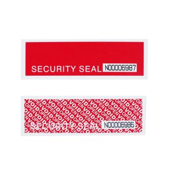 Customize Precut Serial Numbered Tamper Security Tapes