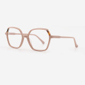 Rectangle Laminated Acetate Unisex Optical Frames 23A3051