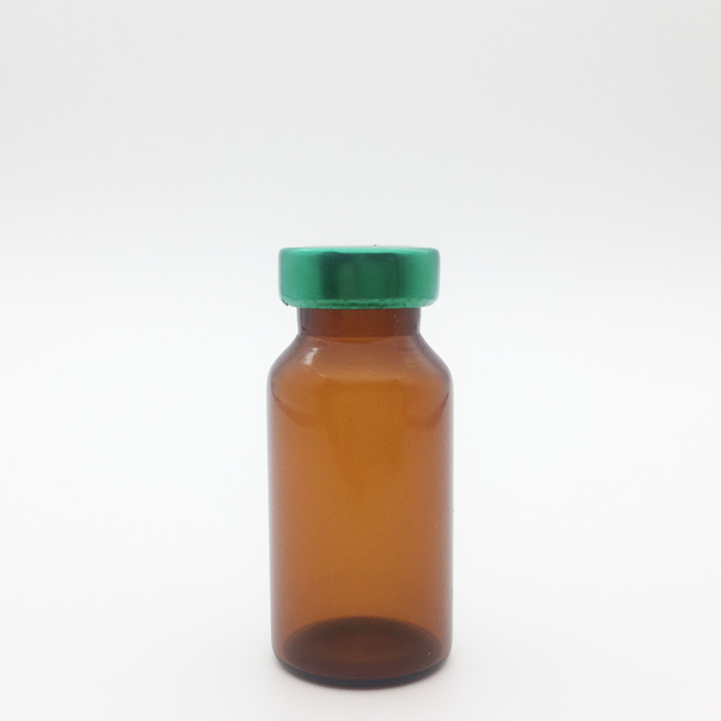 8ml Amber Sterile Serum Vials Green