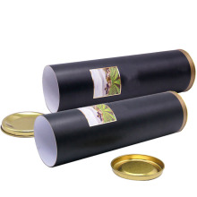 Luxury Printed Wine Box Round Packaging Cardboard Box