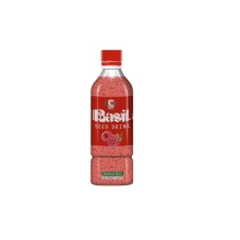 500ml PET bottle  basil seed drink raspberry kiwifruit passion fruit grape flavors