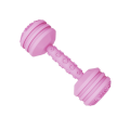 Dumbbell Infant Rammle Silicone Theitting speelgoed