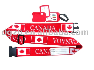 Luggage Belts, luggage strap with ID tag