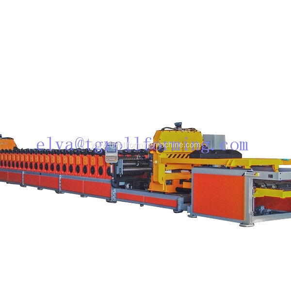 Steel silo roll forming machine