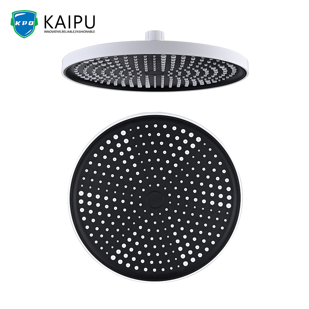 Rainfall Shower Head White Jpg