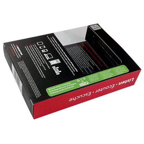 Customized Logo Recyclable Paper Electronics Packing Box