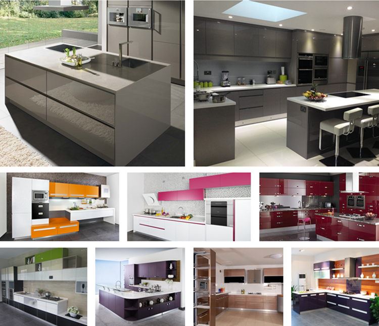 super September ready to ship Prefabricated kitchen prices in aluminium kitchen cabinets design