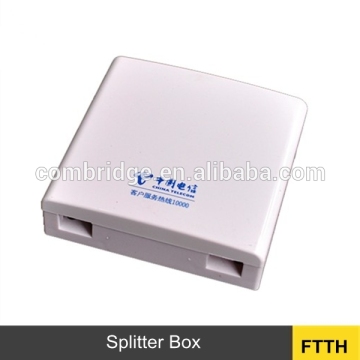 FTTH box fiber optic wall-mounted terminal enclosure