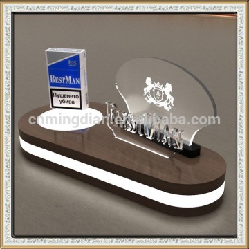 magnetic levitation lighting tobacco display stand,LED magnetic floating tobacco display,