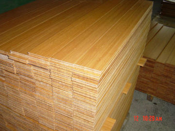 Natural vertical bamboo flooring