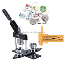 44mm 1-3/4 Inch Round Button Maker Machine with Free Magnet Parts and Circle Cutter
