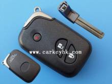 HOT Sale Lexus 2+1 button smart key for Lexus Folding Key