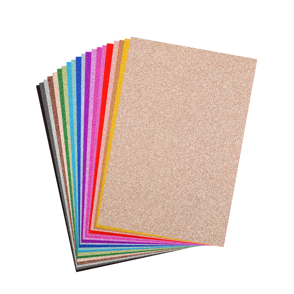 Высакаякасная бліскучая папера для рукадзелля Premium Glitter Paper for Crafts