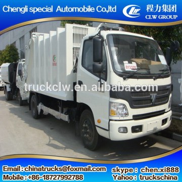 Quality new design garbage compressor truck 6m3