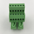 Din rail mounted type Vertical Pluggable terminal block