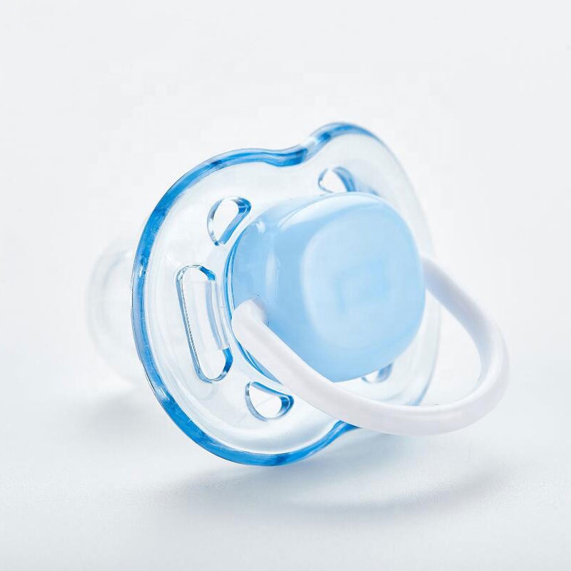Orthodontic soother soft silicone baby pacifier for infant