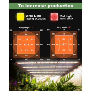 Waterproof LM301H Full Spectrum Hydroponic 650W Grow Light