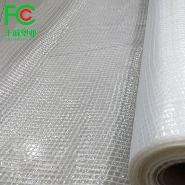 Transparent white poly tarp pe tarpaulin