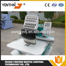 YXM901Small 9~12 Needles 1~24 Head Ready Made Garment Computerized Embroidery Machine for Logo with Cap Frames
