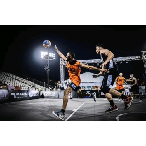 FIBA 3 × 3 Corte de intertravamento certificada Tile para basquete enlio 04