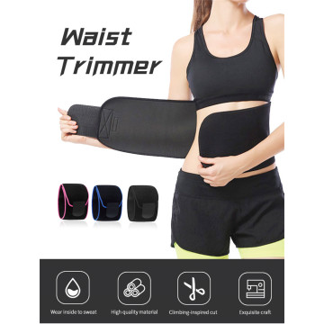 Hot Selling Amazon Popular High Quality Unisex Waist Slimming Belt Support Sweet Sports Sweat Waist Trimmer