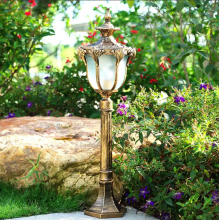 Colorful powder coating for lighting fixtures