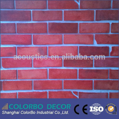 MDF faux brick panels interior wall paneling