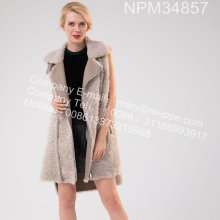 Icelandic Lamb Fur Gilet Winter For Women