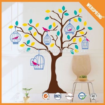 Hot sale fancy reusable wall decal vinyl sticker tree