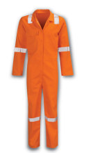 100% cotton material  flame retardant overall clothing