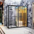 Steam sauna shower combination