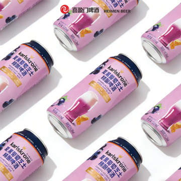 Fruity Karlskrone Grape Cheese Flavored Craft Beer