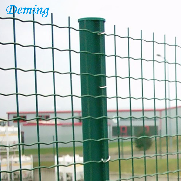 Factory PVC Coated Green Euro Garden Fence