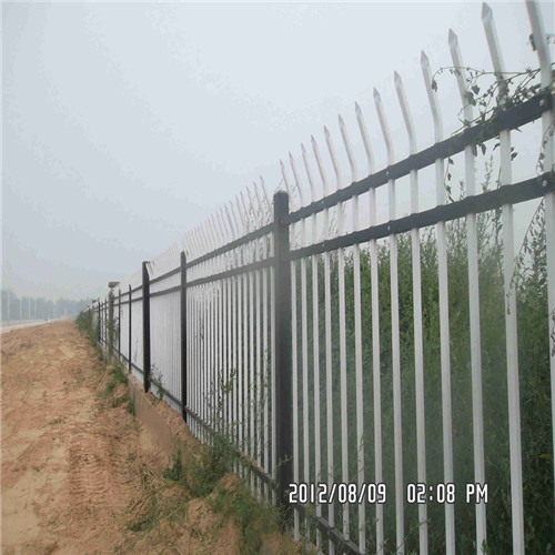 DM-galvanized picket weld fence/Ornamental Iron steel