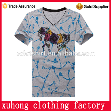 New design High Quality Printing t shirts 100% rayon custom